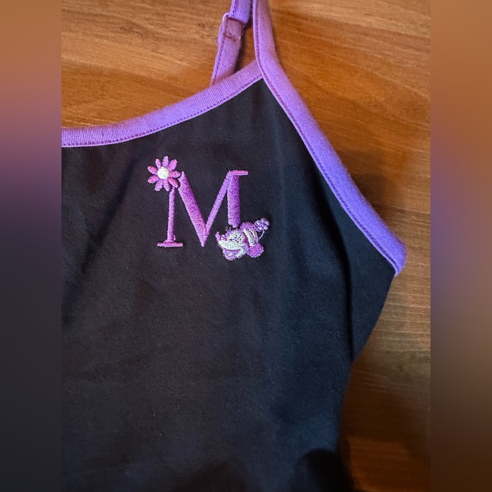 Disney Black and Purple Floral Minnie Mouse Dress - Picture 2 of 12
